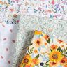 Mušelín / dvojitá mačkaná tkanina Beruška digitální potisk | Poppy Fabrics – bílá,  thumbnail number 5
