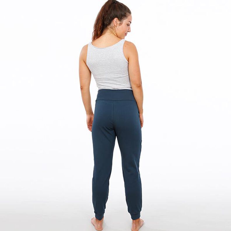 FRAU NELLI – tepláky nad kotník se širokým pasem, Studio Schnittreif | XS - XXL,  image number 3