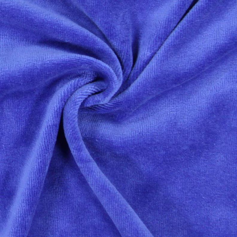 Plyš nicki jednobarevný – královská modr,  image number 2