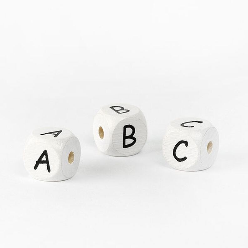 Dřevěná písmena Q – bílá | Rico Design,  image number 2
