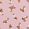 Bavlněný žerzej sladké lišky – světle starorůžová,  thumbnail number 1