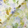 Šifón Moře recyklovaných květů – pastelově fialová/zelenkavá,  thumbnail number 4