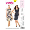 Šaty, Burda 6236 | 34 - 44,  thumbnail number 1