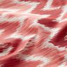 Povrstvená bavlna Ikatový vzor – červená/bílá,  thumbnail number 2