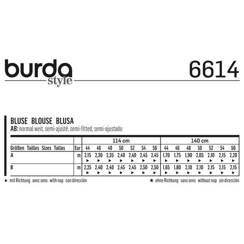 Blůza, Burda 6614,  image number 6
