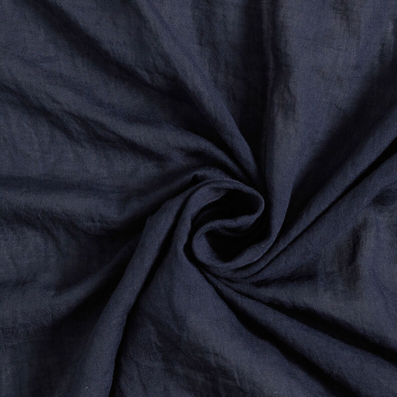 Voálová drcená melanž – noční modrá,  image number 4