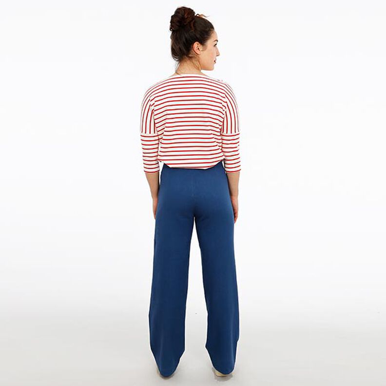 FRAU ELENA – jednoduché kalhoty s rovnými nohavicemi, Studio Schnittreif  | XS -  XXL,  image number 4