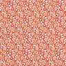 Bavlněný kreton drobný vzor paisley – terracotta,  thumbnail number 1