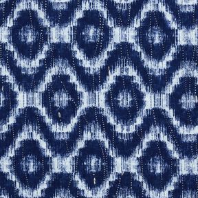 Bavlněn&yacute; popel&iacute;n Diamanty a třpytiv&eacute; kapky &ndash; indigov&aacute;/b&iacute;l&aacute;, 