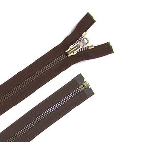 Excella zip 90387 (570) – hnědá | YKK, 