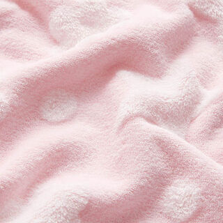Hebký fleece Hvězdy a květiny – rose, 
