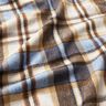Károvaná flanelová látka na kabáty | Katia Fabrics – královská modr/černohnědá,  thumbnail number 2