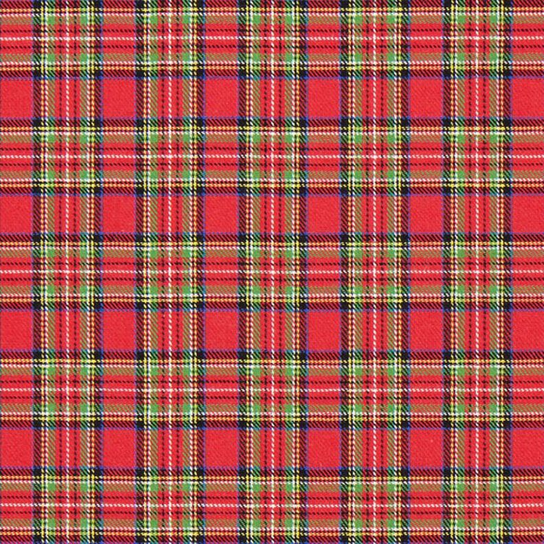 Bavlněný flanel Skotské káro Glenside – chili,  image number 1