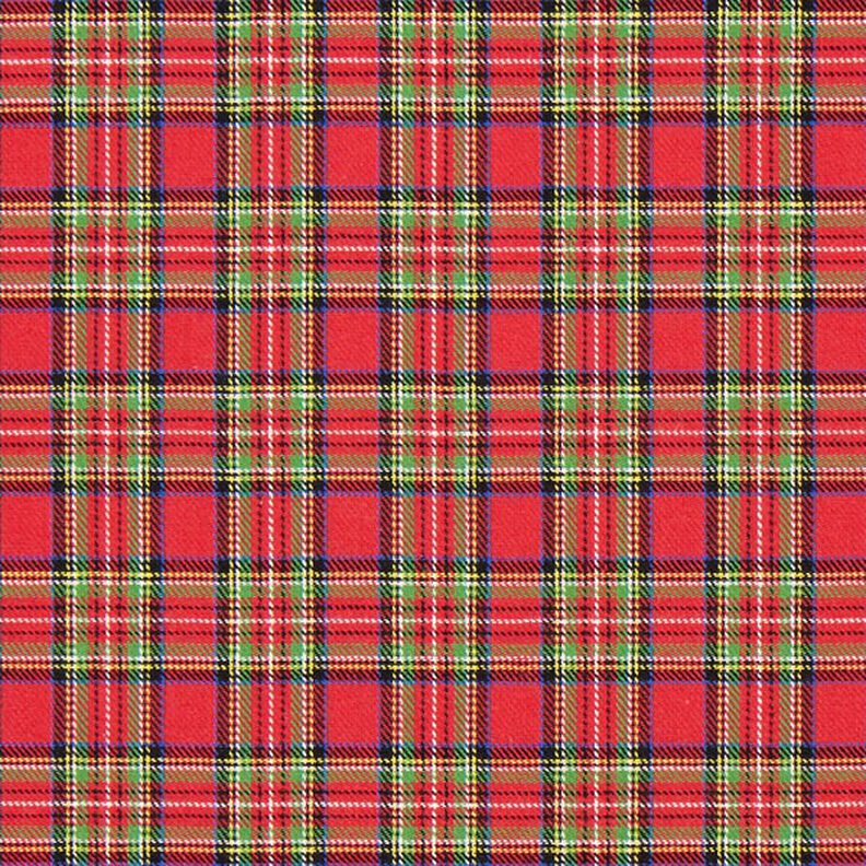 Bavlněný flanel Skotské káro Glenside – chili,  image number 1