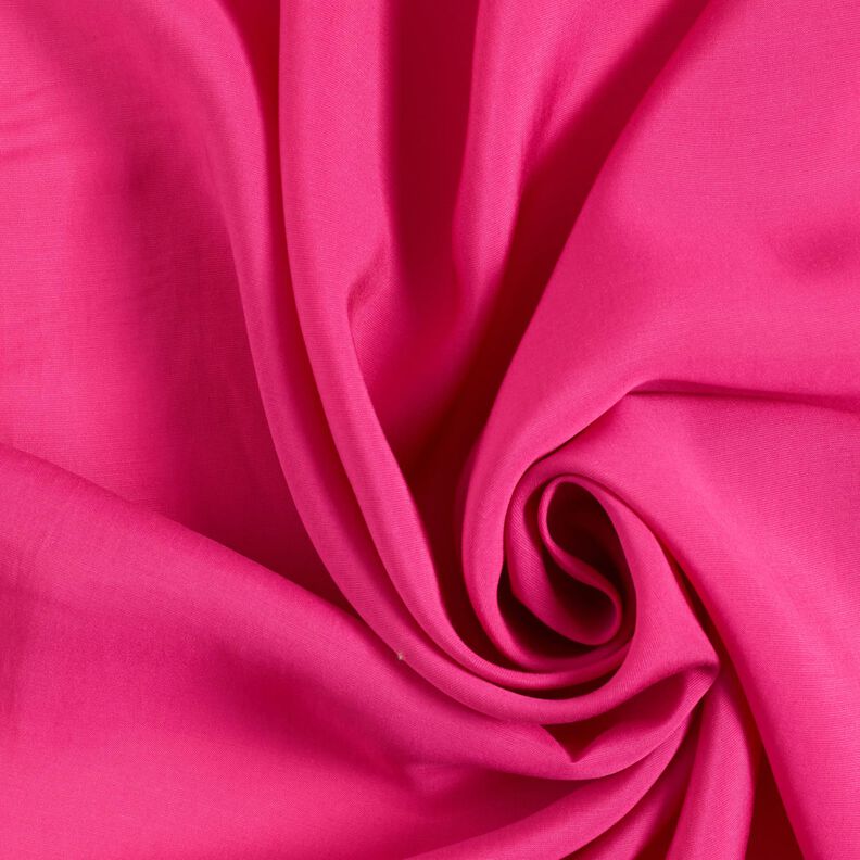Tkanina na halenku lyocellová směs – výrazná jasně růžová,  image number 1