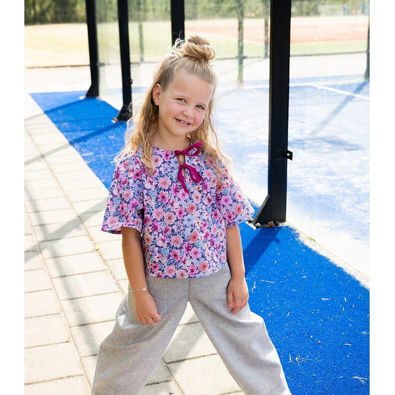 Bavlněný popelín Květiny | Poppy Fabrics – červenofialková,  image number 6