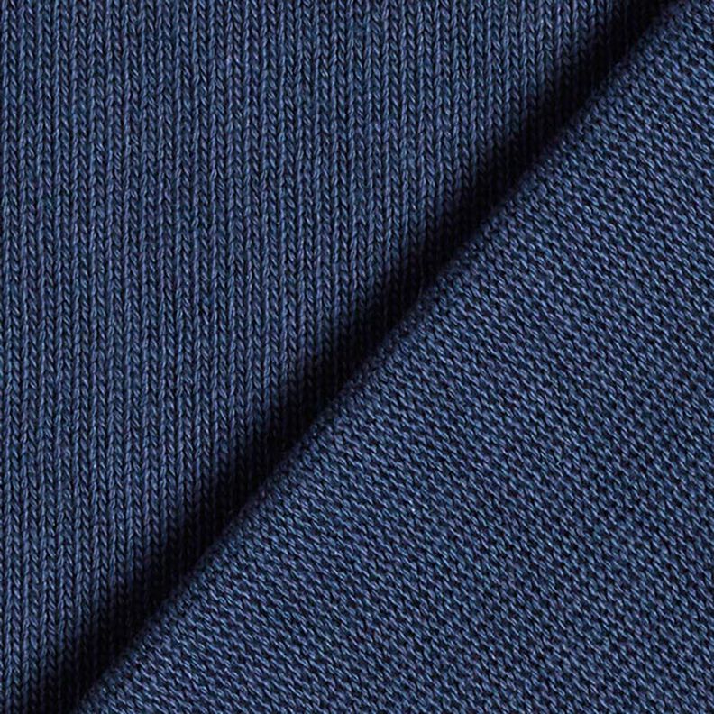 Bavlněná pletenina – namornicka modr,  image number 3