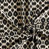 Látka na plavky abstraktní leopardí potisk – černá/cashew (béžová),  thumbnail number 3