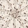 Bavlněný žerzej Třpytivý květinový kůň | Poppy Fabrics – přírodni/zlatá,  thumbnail number 3