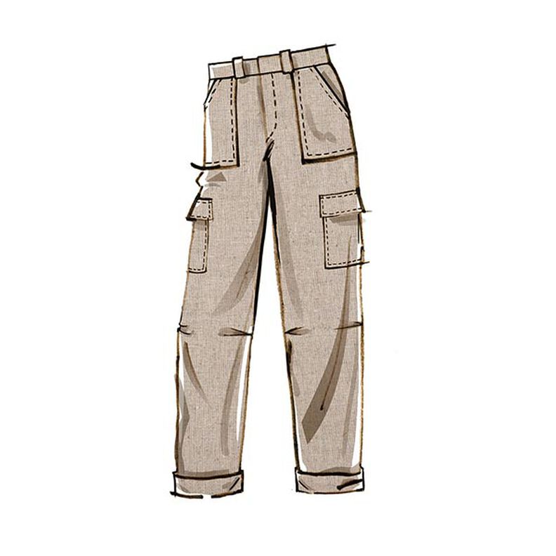 kalhoty / šortky | McCalls 8264 | 44-52,  image number 4