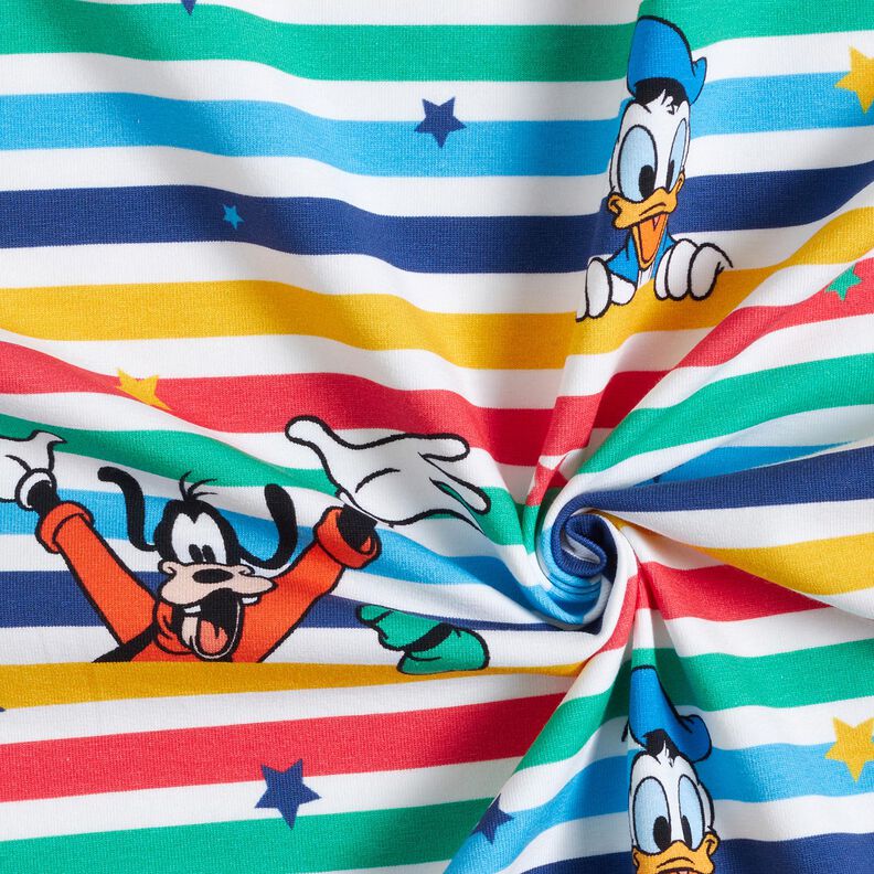 Bavlněný žerzej Mickey Mouse a jeho přátelé | Disney – bílá, image number 3