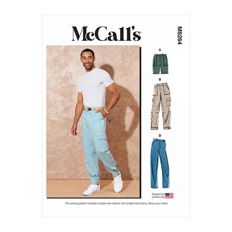 kalhoty / šortky | McCalls 8264 | 44-52,  image number 1