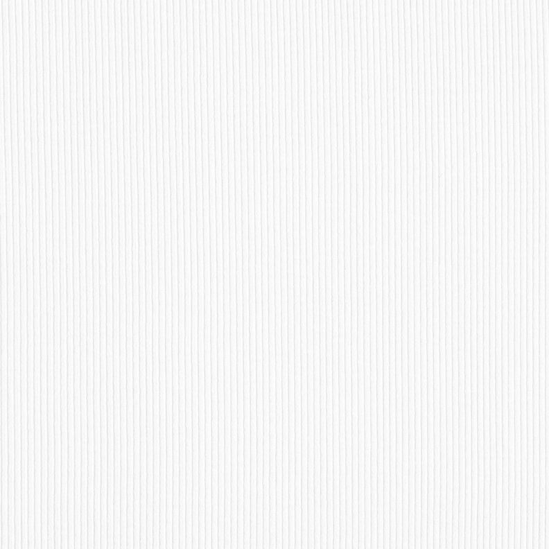 Žebrovaný žerzej Jemná žebra 2-1-1-1 – bílá,  image number 4