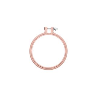 Rámeček na vyšívání [ Ø 10,1 cm ] | Rico Design – růžová, 