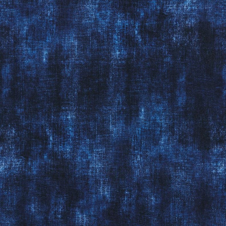 Bavlněný žerzej Džínový vzhled | Glitzerpüppi  – noční modrá/indigová,  image number 1