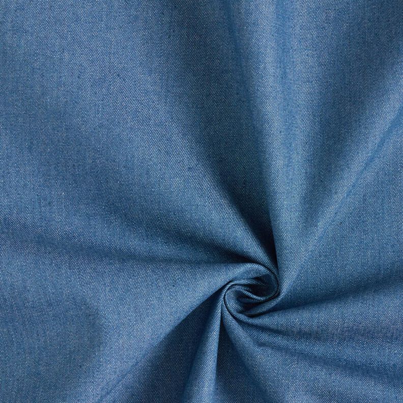 Těžký bavlněný denim – modrá,  image number 1