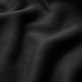 Bavlněný fleece Jednobarevné provedení – černá, 