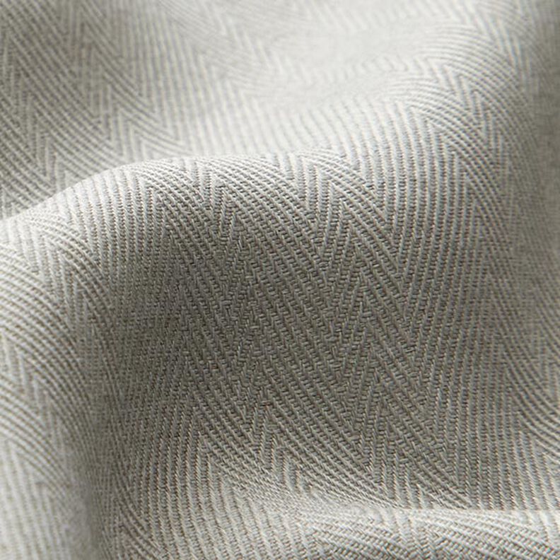 Zatemňovací látka Vzor rybí kost – světle šedá,  image number 2