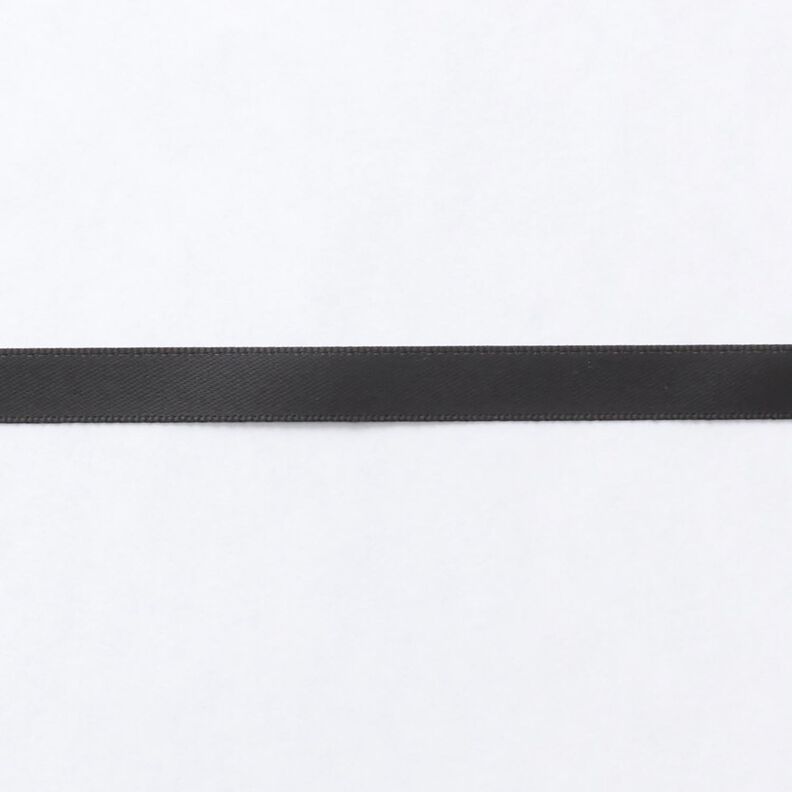 Saténová stuha [9 mm] – černá,  image number 1