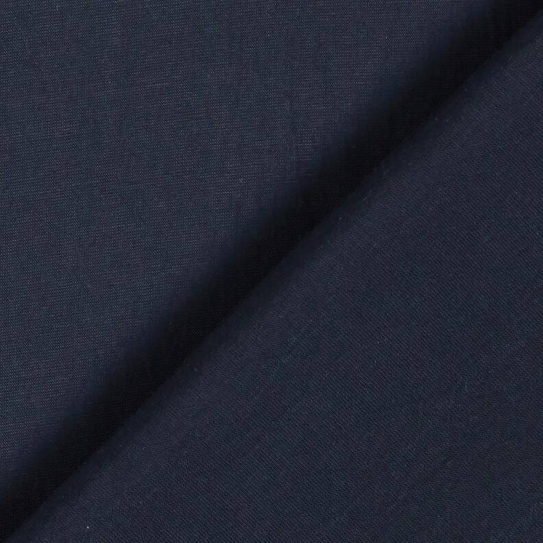 Tkanina na halenku lyocellová směs – noční modrá,  image number 3