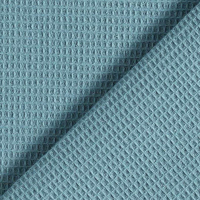 Vaflové piké Mini – holubí modrá,  image number 3