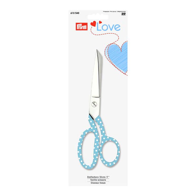 Nůžky na látku 18cm | Prym Love – mátově,  image number 1