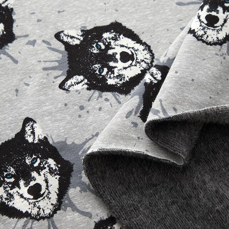 Alpenfleece Vlk  – stříbrně šedá,  image number 3