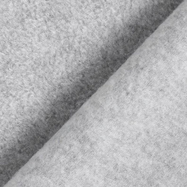 Fleece s protižmolkovou úpravou Melír – světle šedá,  image number 3
