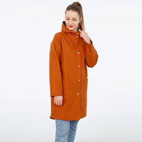 FRAU KARO – podšitá parka s kapucí a nakládanými kapsami, Studio Schnittreif | XS - XXL, 