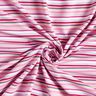 Bavlněný žerzej Úzké proužky – šeříková/pink,  thumbnail number 3