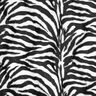 Imitace zvířecí kůže zebra – černá/bílá,  thumbnail number 1