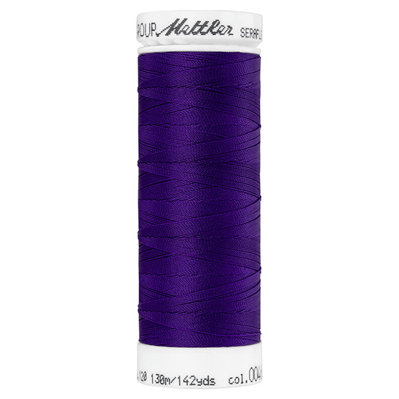 Šicí nit Seraflex pro elastické švy (0046) | 130 m | Mettler – barva lilku,  image number 1