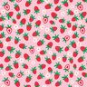Balíček látek žerzej sladké jahody | PETIT CITRON – růžová,  thumbnail number 4