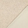 Pletené buklé Pajetky Jednobarevné provedení | Poppy Fabrics – cashew (béžová),  thumbnail number 5