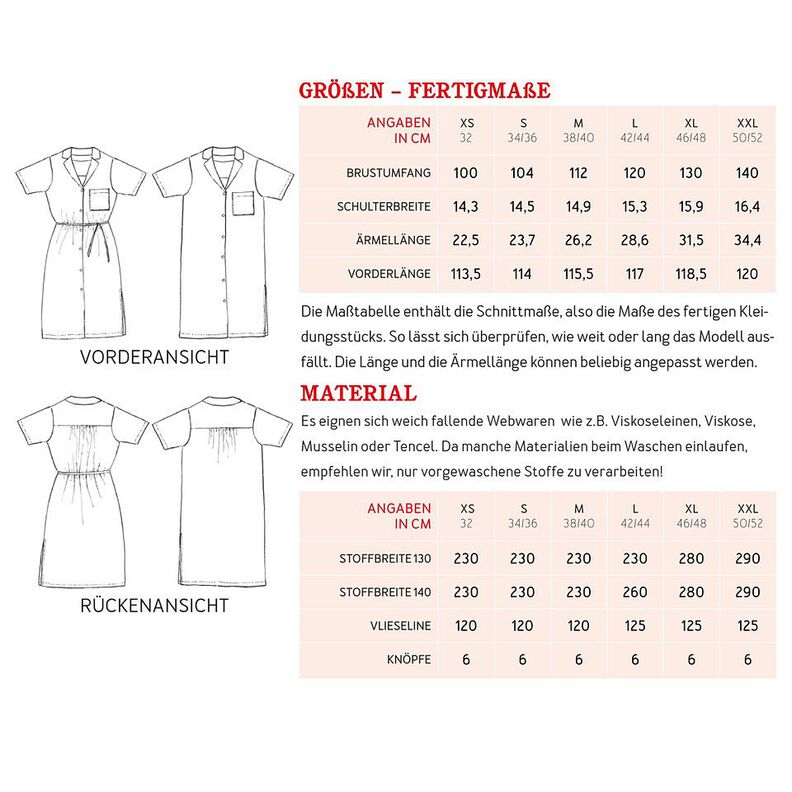 FRAU ISLA Košilové šaty s klopovým límcem | Studio Schnittreif | XS-XXL,  image number 8