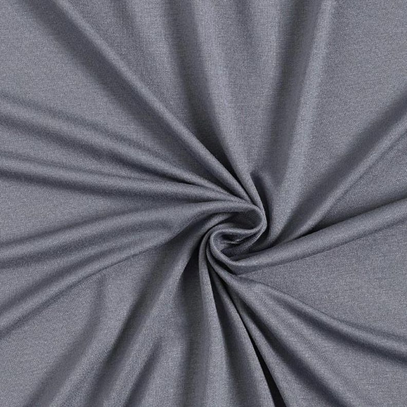 Viskózový žerzej lehký – břidlicově šedá, image number 1