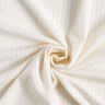 Jemný úplet s texturou – vlněná bílá,  thumbnail number 4