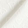 Batist vyšívaná srdce | Poppy Fabrics – slonová kost,  thumbnail number 4