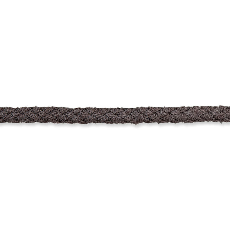 Bavlněná šňůrka [Ø 3 mm] – tmavě šedá,  image number 1