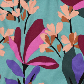 Rosella Stretch Spring Garden | Nerida Hansen – modrá aqua/bordó, 